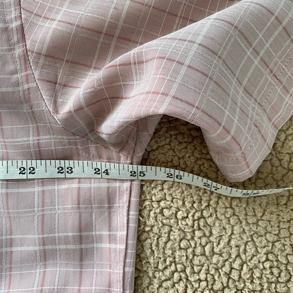 Campia Moda Short Sleeve Menta Button Up Shirt, Size: Large - Picture 5 of 8